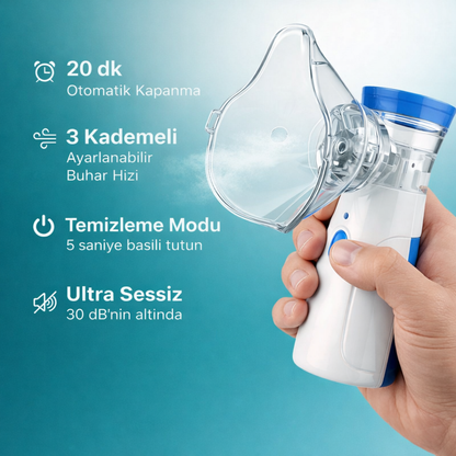 PulmoAir® - Taşınabilir Nebülizatör
